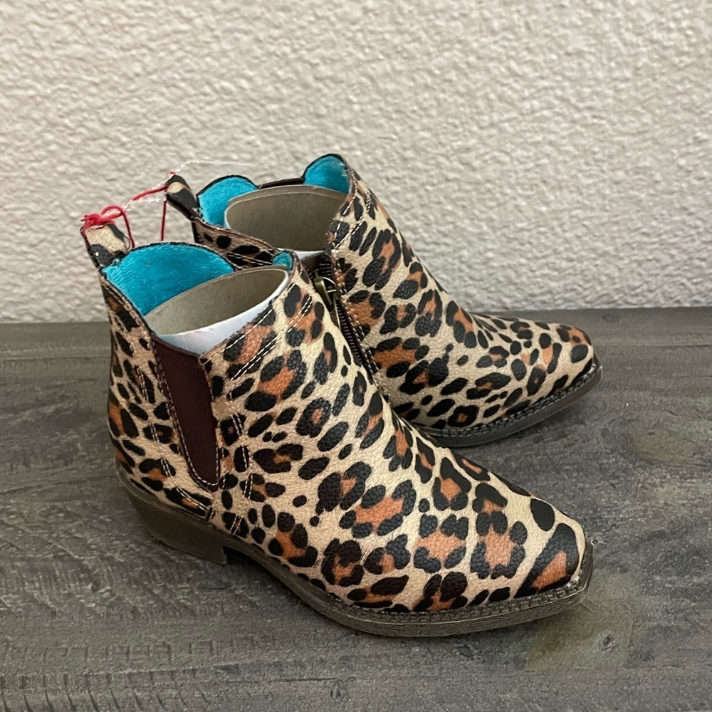 Ariat Leopard Print Ankle Boots